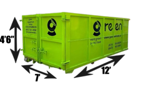 14 yard bin with size